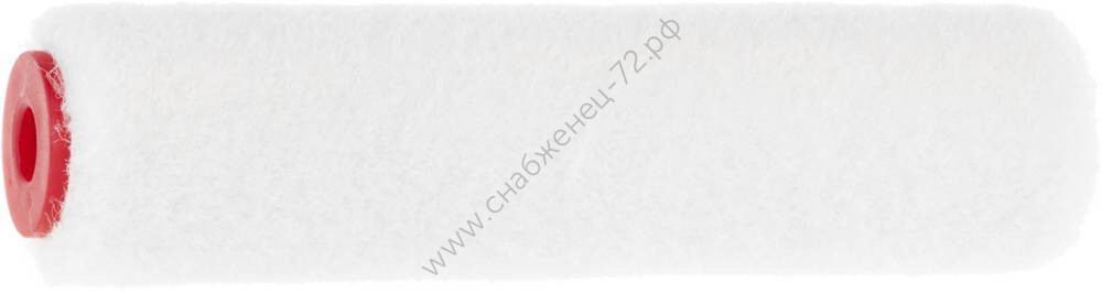 ЗУБР ВЕЛЮР 100 мм, ворс 4мм, 100% шерсть, Малярный ролик, ЭКСПЕРТ (02536-10)