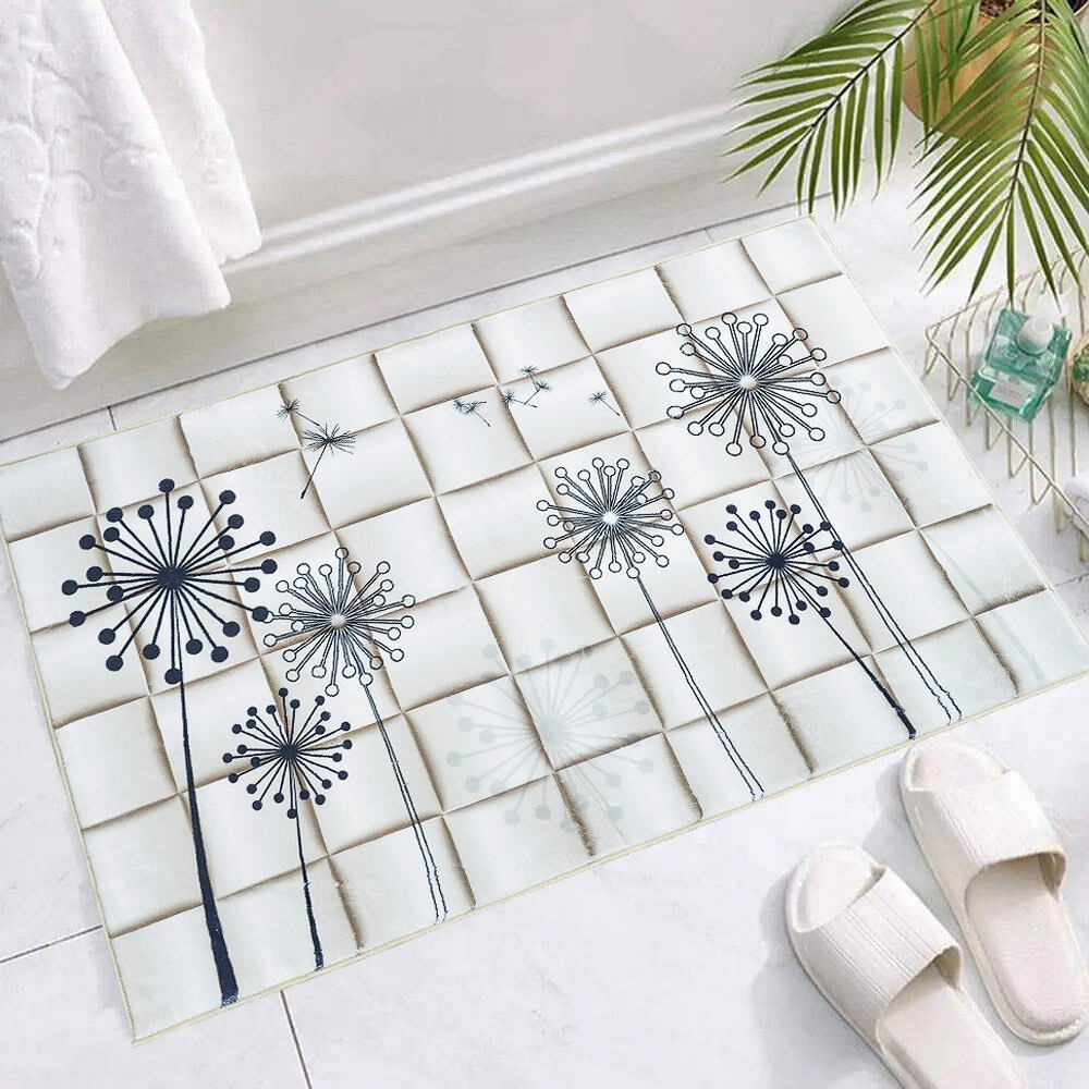 Коврик 60*90см, полиэстер/резина, BZ-ZZR69