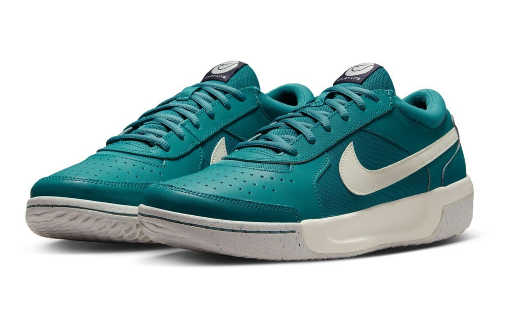 Мужские кроссовки теннисные Nike Zoom Court Lite 3 - mineral teal/sail/gridiron