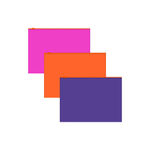 Папка на молнии В5 Zip-пакет ErichKrause Soft Caribbean Sunset, непрозрачный, ассорти