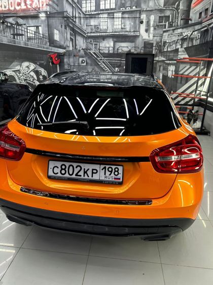 Carbins Color PPF Racing Orange CP 04 оранжевая цветная полиуретановая защитная антигравийная пленка