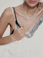 Колье Sparkle Long White