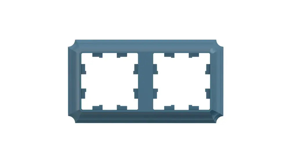 ATLASDESIGN ANTIQUE 2-постовая РАМКА, универсальная, ИЗУМРУД