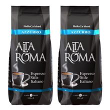 Кофе в зернах Alta Roma Blend Azzuro 1 кг x 2 шт