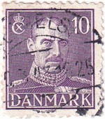 20 почтовых марок, Дания, 1930-1940-е годы, Военные годы, геральдика, исторические личности