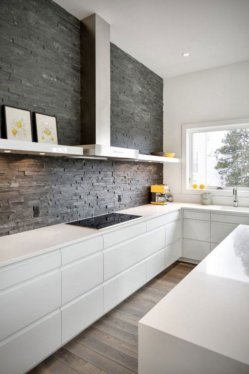 Натуральный камень Сланец черный Pharaon 150x600x10-20 Классик