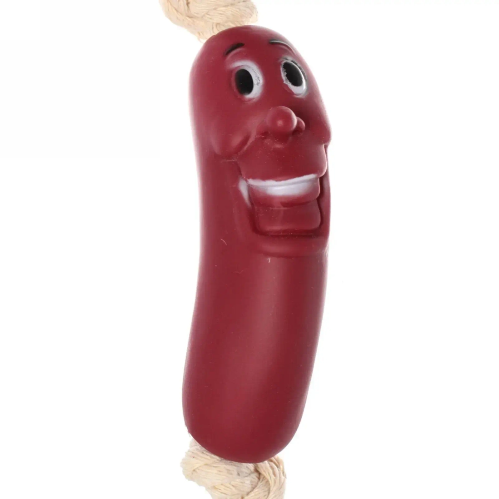 Игрушка - канат для собак «Сосиски для Бро», цвет как на фото, 75см (лейбл)