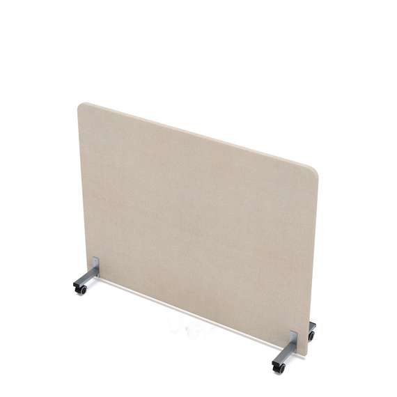 011.МП.1411 Акустическая мобильная перегородка на колесных опорах (1400*377*1100)