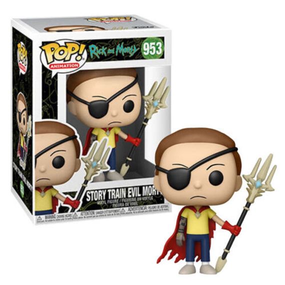 Funko Pop! Animation: Rick &amp; Morty- Story Train Evil Mort