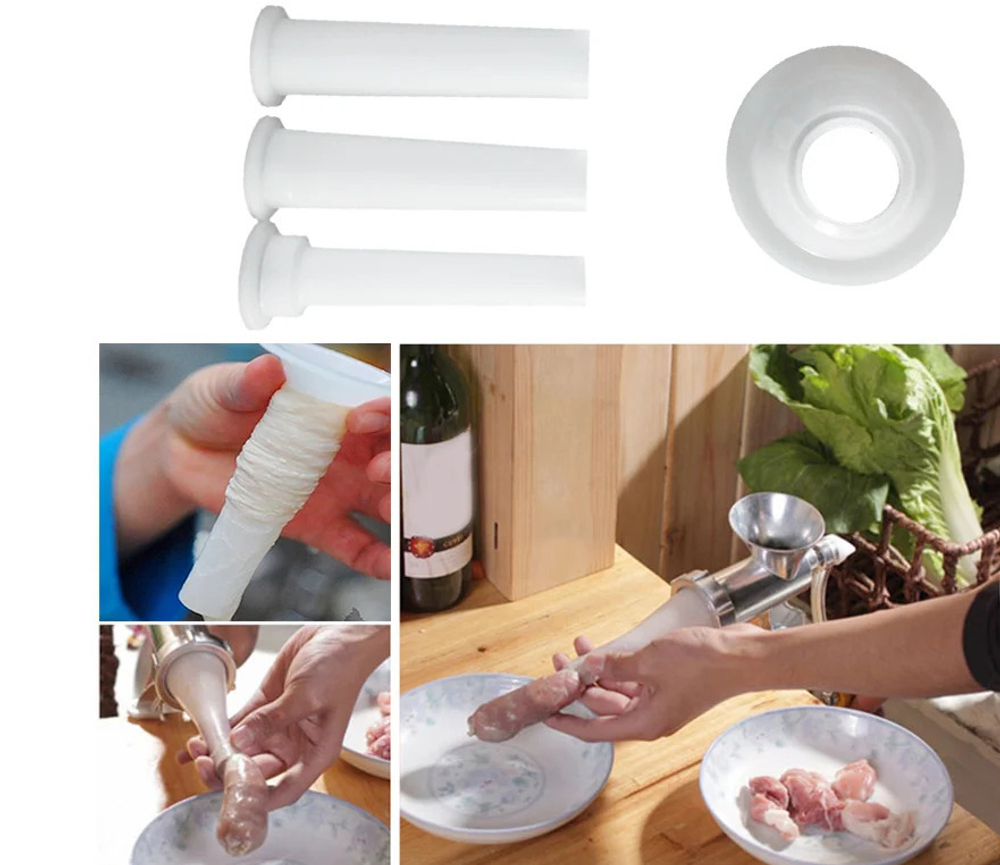 Насадка для колбас для мясорубок MG-12 (набор 3 шт.)