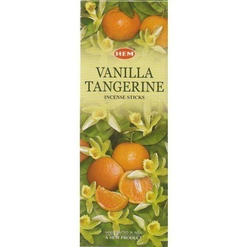 HEM Vanilla Tangerine шестигранник Благовоние Ваниль Мандарин