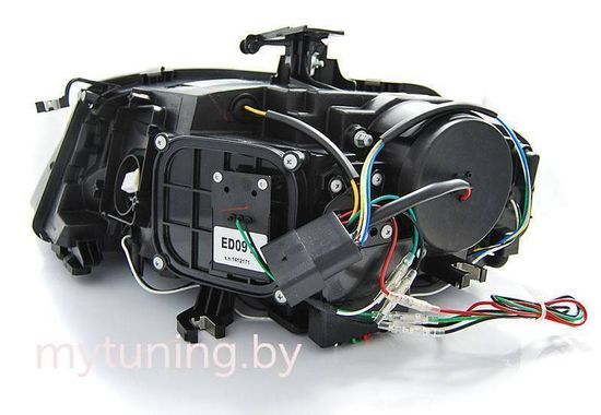 Передние фары tru drl chrome hid xenon для Audi A4 B8