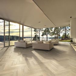 Инженерная доска Kahrs Дуб AB, Белое масло White oil