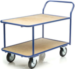 Тележка платформенная СТЕЛЛА-ТЕХНИК КП-2 2-х ярусная КП-2-Ф-5-8-200-К