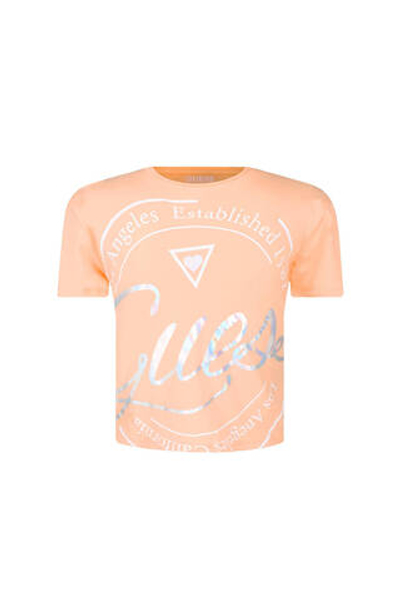 Футболка Guess - персиковый(J4GI01 K6YW4)