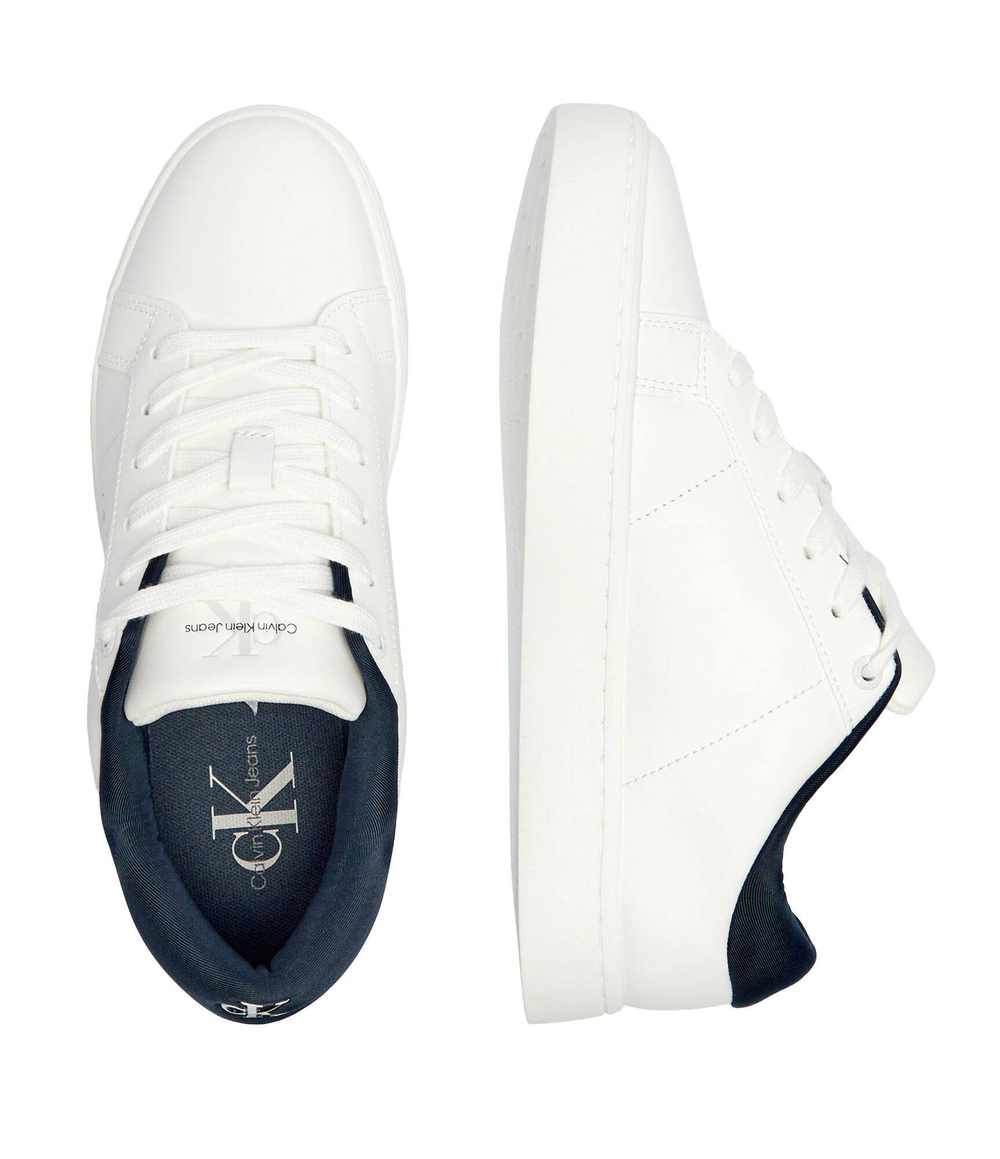 Кожаные кроссовки Calvin Klein Jeans - белый(YM0YM00864)