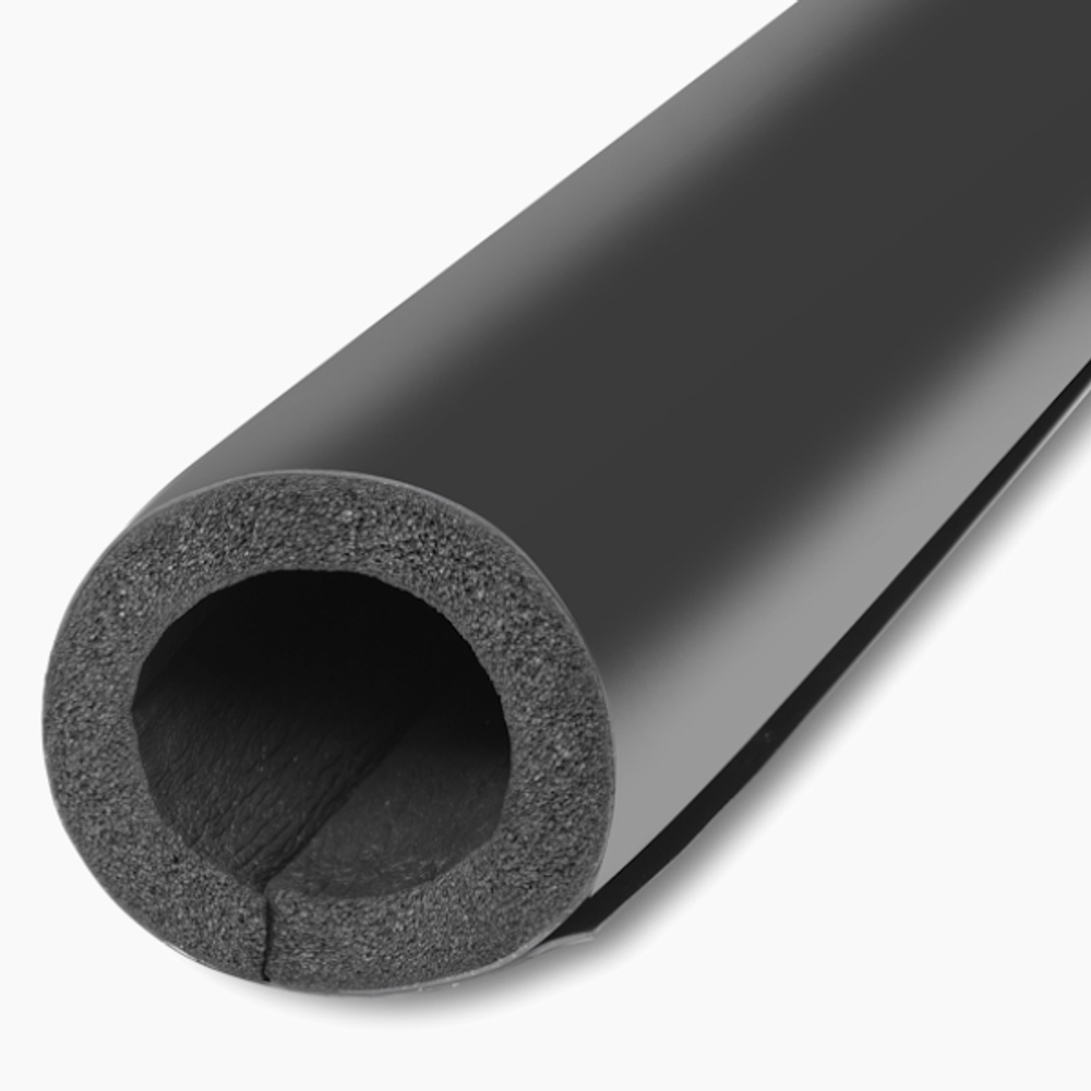 Трубка из вспененного каучука K-FLEX ECO black с покрытием IN CLAD black толщина 32 мм Тмакс=130°C черный