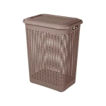 КОРЗИНА ДЛЯ БЕЛЬЯ 30Л, 370Х260Х465 ММ (коричневый)