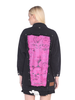 LIGVIANNI Джинсовая куртка Denim Jacket The Pink Tiger
