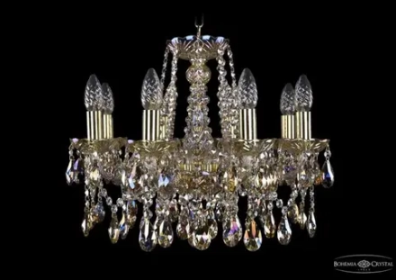 Подвесная люстра Bohemia Ivele 1413/8/165/G/M701