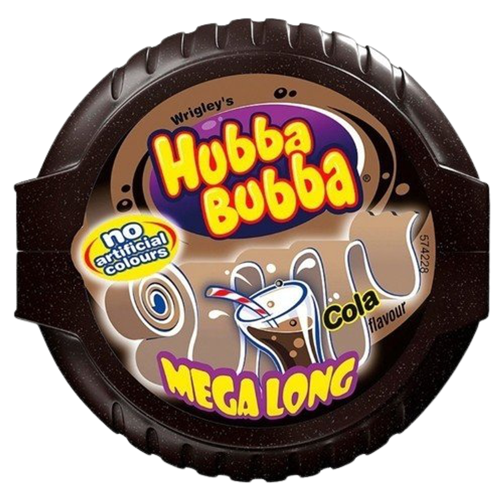 Жвачка Hubba Bubba Mega Long Cola купить по цене 290 руб в  интернет-магазине комиксов Geek Trip