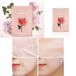JMsolution Glow Flower Firming Mask Rose тканевая маска с экстрактом дамасской розы