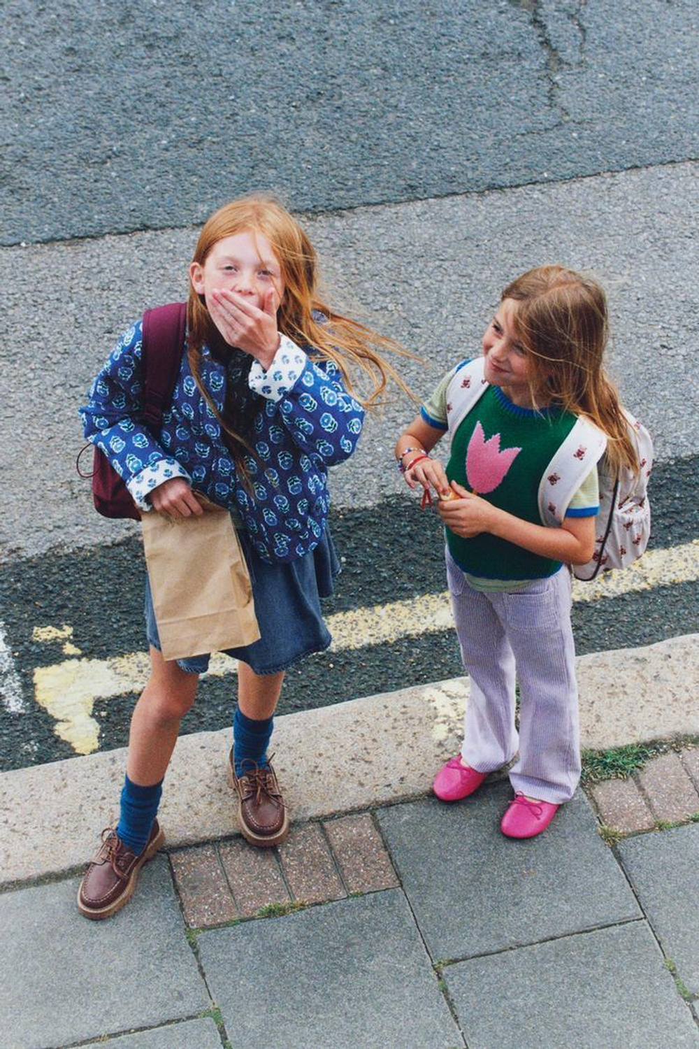 ZARA ТРИКОТАЖНЫЙ ЖИЛЕТ «ТЮЛЬПАН», ЗЕЛЕНЫЙ