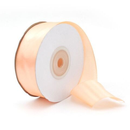 Лента Атлас персик 1.2 см