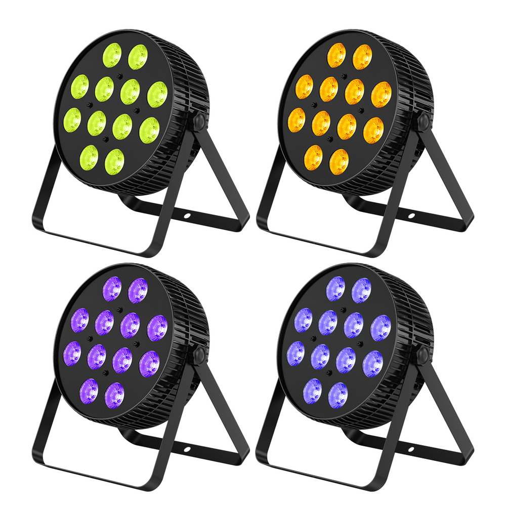 Прожектор светодиодный 12х18W RGB+Lime+Amber+UV