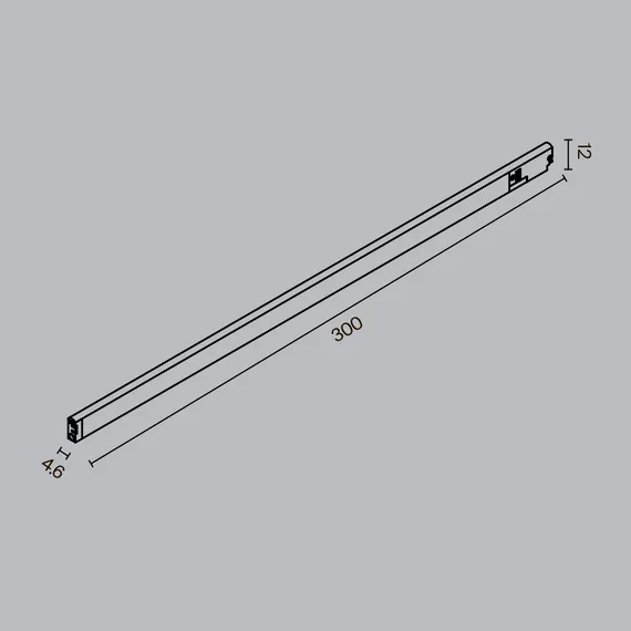 Трековый светильник Базис / Basis Levity 2700К 5Вт 100° Technical tr190-1-5w2.7k-b