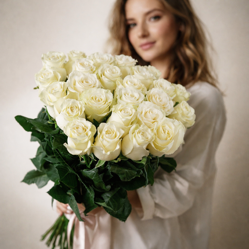 Букет "White mondial"