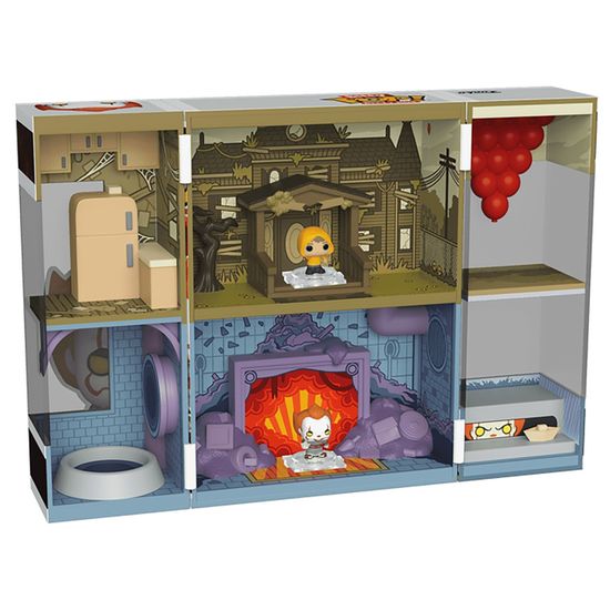 Набор Funko Bitty POP! Bitty Box Movies IT Pennywise's Lair +2 Bitty POP! Pennywise, Georgie Denbrough 85535
