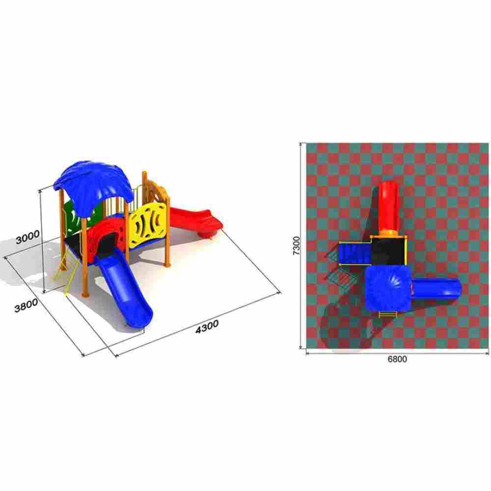 Детская площадка «Джунгли Друзей»