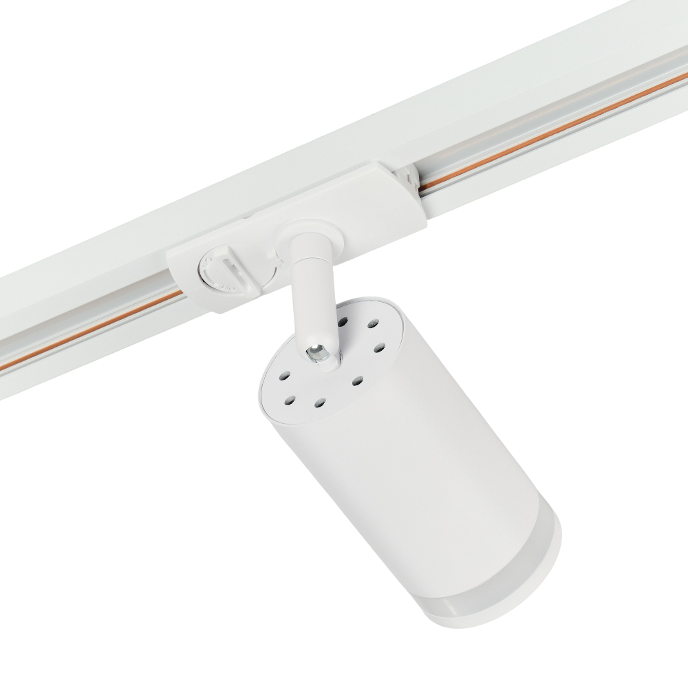 Трековый однофазный светильник 12W 220V MyFar Edging MT0121-GU10-W