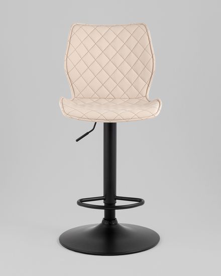 Стул барный Dome экокожа светло-серый 2 шт