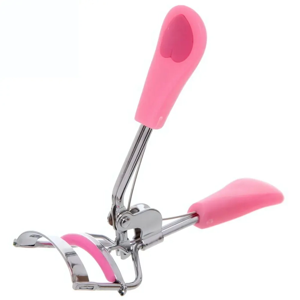 Щипцы для завивки ресниц в zip пакете «Beauty - Love», розовый, 9см