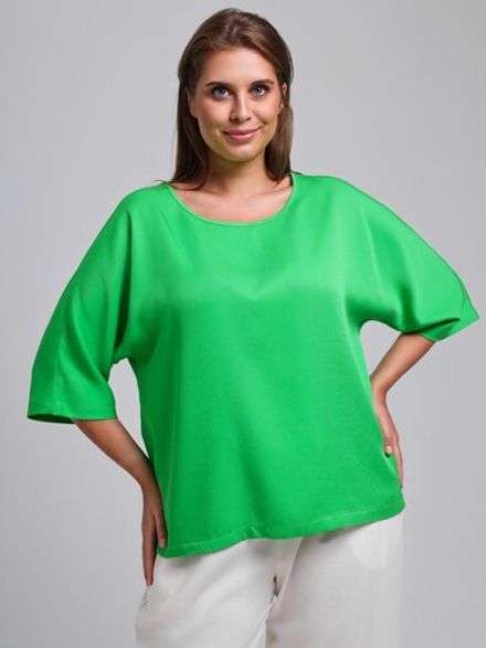 Блузка Летний драйв-2 Виотекс ЯРКО-ЗЕЛЁНЫЙ