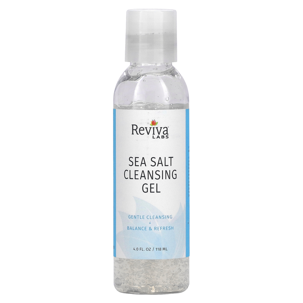 Reviva Labs, Sea Salt Cleansing Gel, 4 fl oz (118 ml)