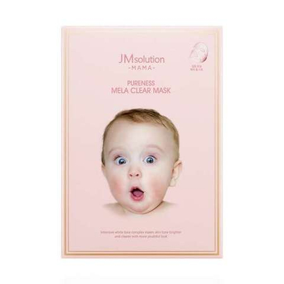 JMSolution Mama Pureness Mela Clear Mask Plus тканевая маска для сухой и чувствительной кожи