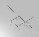 Несущий профиль MAYTONI Busbar trunkings TRX004-111W, однофазный, врезной, белый, 1 м, IP20
