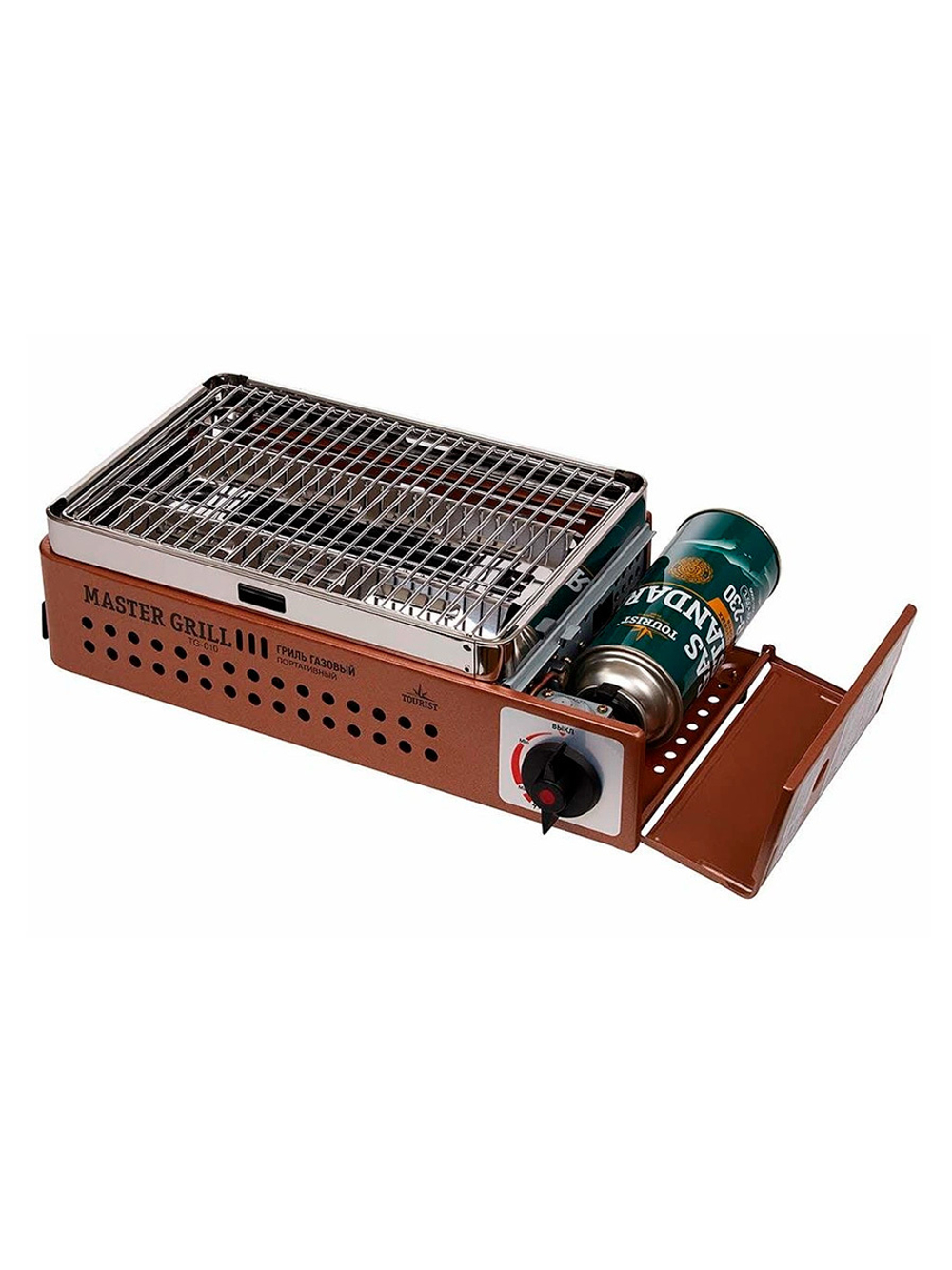 Гриль газовый TOURIST портативный MASTER GRILL (TG-010)