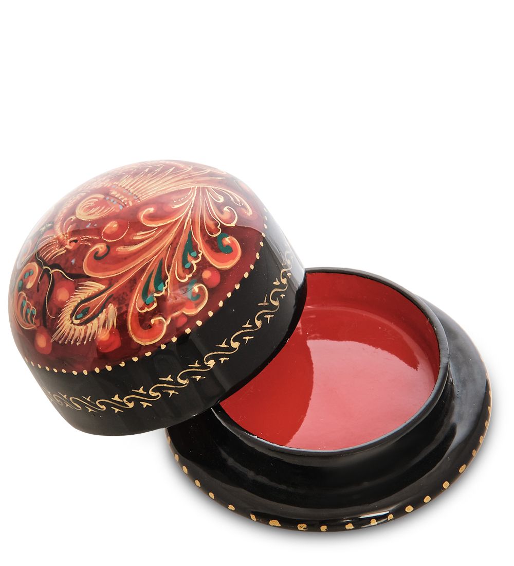 ШК-30/ 47 Шкатулка «Жар-птица» Мухин 5,5х5,5