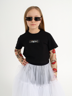 Футболка SETKA INZIBE GIRL, черная