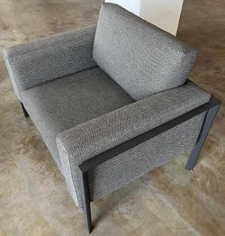 Stockholm, диван антрацит/серый, алюминий