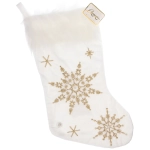 Носок новогодний «Новогодний переполох» 50*20 см, в ассортименте