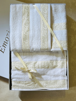 Комплект полотенец 5шт Emozioni Italiane Bianco