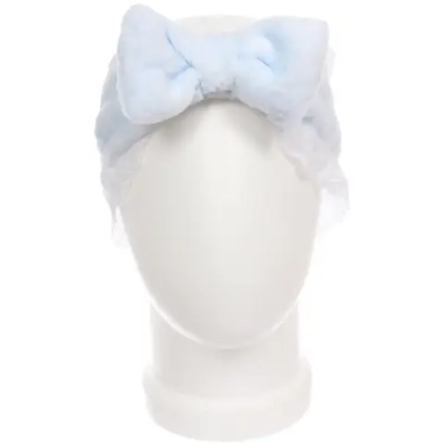 Повязка на голову «МАРМЕЛАД», цвет небесный, 20*8.5см (ZIP пакет)