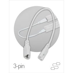 Кабель соединительный для линейного светильника ЭРА Cable FT-C5-С6-0,5 3pin мама-папа , удлинитель