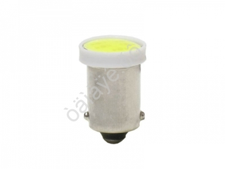 Светодиод 12V T 8  COB WHITE 6 CHIP  (цок.) белый