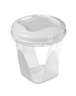 Банка с завинчивающейся крышкой «Тондо» 0,65л С285-01-КОЛ